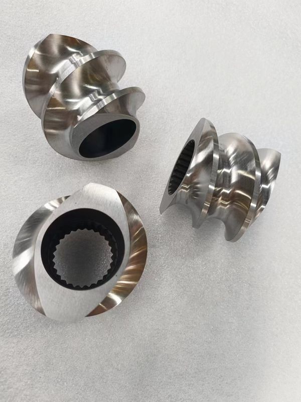 500 kg/h - 1200 kg/h Elementi dell'estruttore a doppia vite Elementi della vite ISO90001 Per gli estruttori a modalità