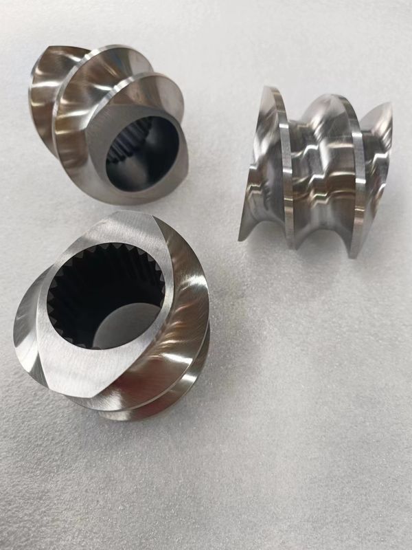 500 kg/h - 1200 kg/h Elementi dell'estruttore a doppia vite Elementi della vite ISO90001 Per gli estruttori a modalità