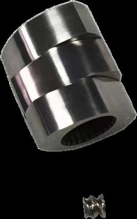 Zona di fusione parti di estrusore a doppia vite 30° 45° 60° 90° angolo viti 71mm OD