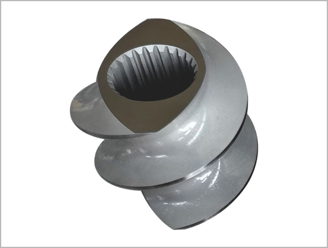 Elementi di vite di estrusore da 112 mm 6542 Materiale per grandi alimenti / snack Estrusore Zsk Elementi di vite Nome del prodotto:112mm Elementi di vite di estrusore da 6542 Materiale