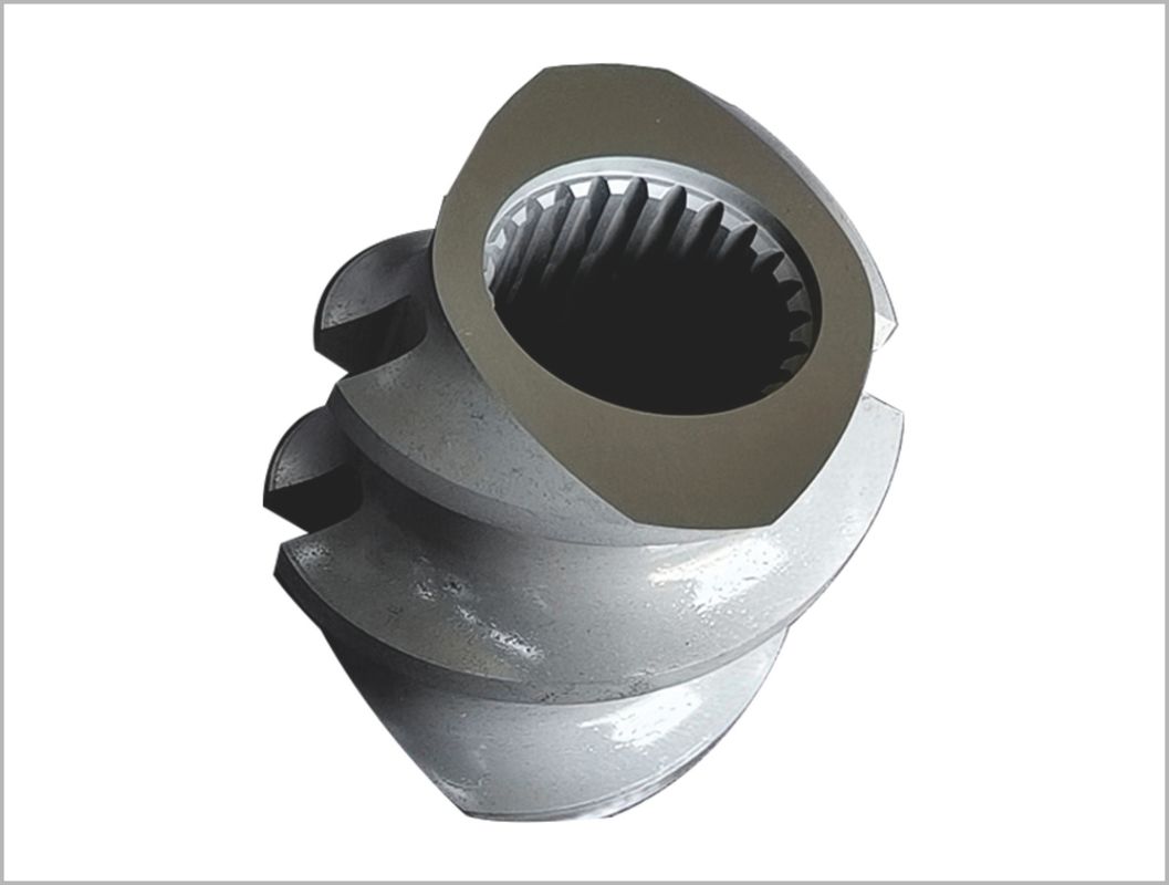 Elementi di vite di estrusore da 112 mm 6542 Materiale per grandi alimenti / snack Estrusore Zsk Elementi di vite Nome del prodotto:112mm Elementi di vite di estrusore da 6542 Materiale