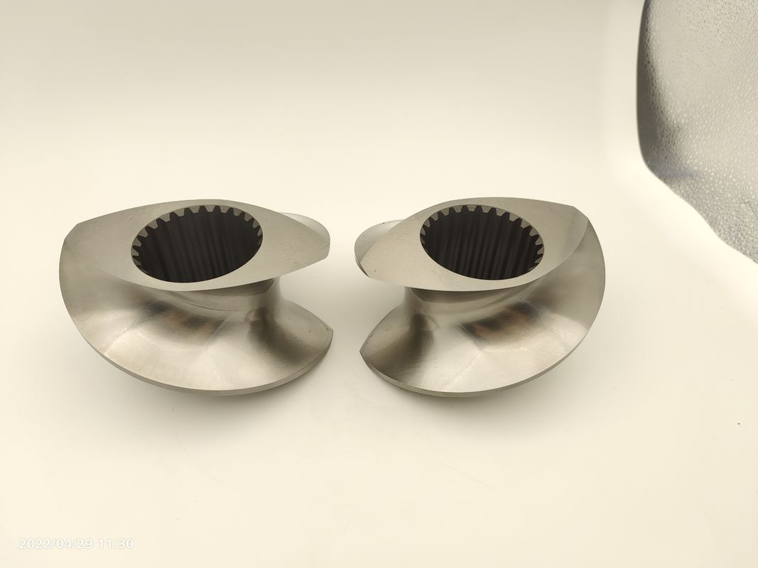 0.05 mm Tolleranze CTE95 Parti a vite per la macchina di estrusione a doppia vite in materiale personalizzato