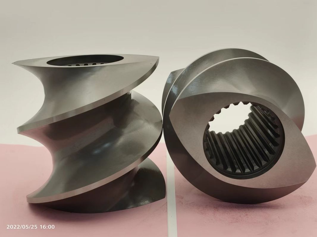 0.05 mm Tolleranze CTE95 Parti a vite per la macchina di estrusione a doppia vite in materiale personalizzato