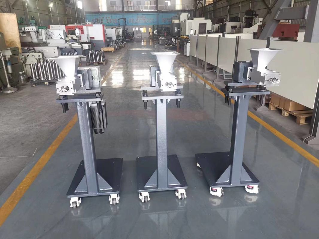 Mini Plastic Extrusion 58mm Twin Screw Element Screw Side Feeder Barrel Shaft per Z26