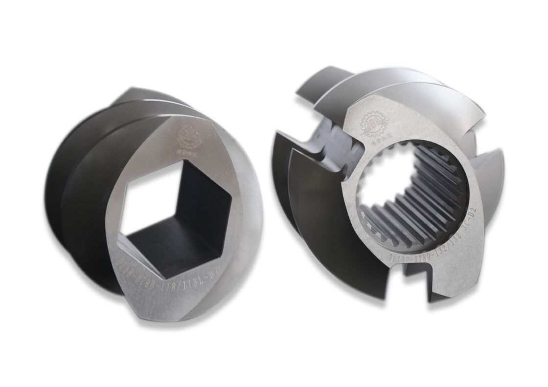 Elemento vite Vite Cilindro Parti vite Albero per estrusore a doppia vite CTE