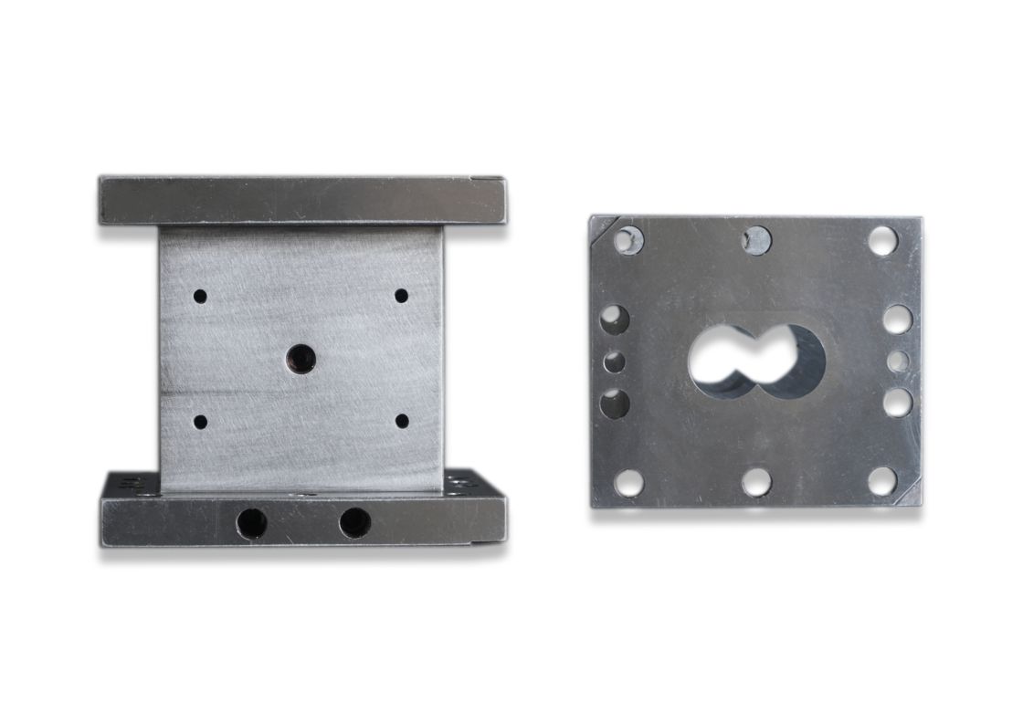 65/75/85/95/110/120/135/mm Diametro centrale Materiale personalizzato Elemento a vite per parti di macchine per estrusori