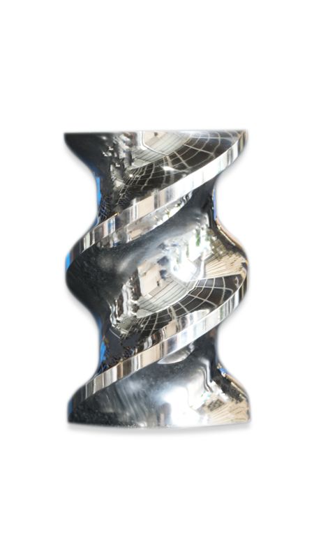 PP PE POM PVC PET Elementi a vite per macchine in plastica a doppia vite a rotazione