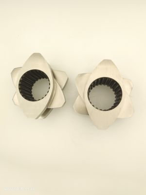Elementi filettati Blocchi filettati Blocchi di magliatura Granulatori di plastica a doppia vite Accessoiri Blocchi di magliatura a maglia