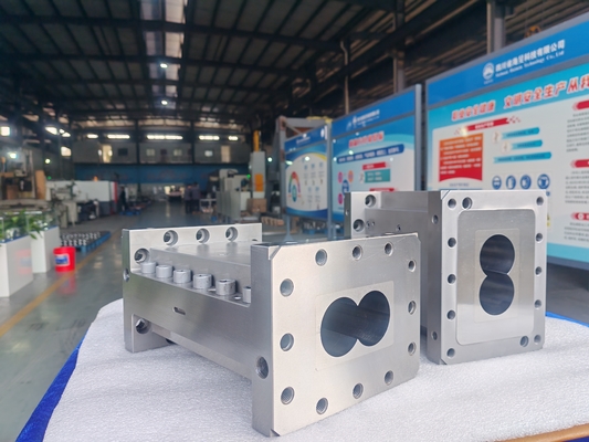 Cilindri Combi per estrusore a doppia vite per plastica PP PVC PA PE