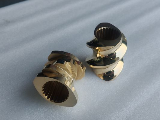 STS 50 Fabbricazione di una macchina di estrussione a doppia vite plastica con sistema di raffreddamento