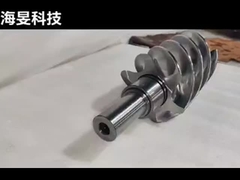 38CrMoAlA/W6Mo5Cr4V2/Cr26MoV Elementi a vite personalizzati di estrusore a vite gemelle con precisione