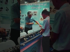 Parti durevoli per estrusore a doppia vite Materiale: acciaio per utensili Elementi: canne e alberi