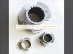 Trattamento termico di tempra sottovuoto Elementi per estrusore a doppia vite Personalizzabili e versatili per la produzione