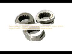 Sistema di taglio e rasatura nasale medico personalizzato su richiesta, trapano chirurgico elettrico con vite in acciaio legato